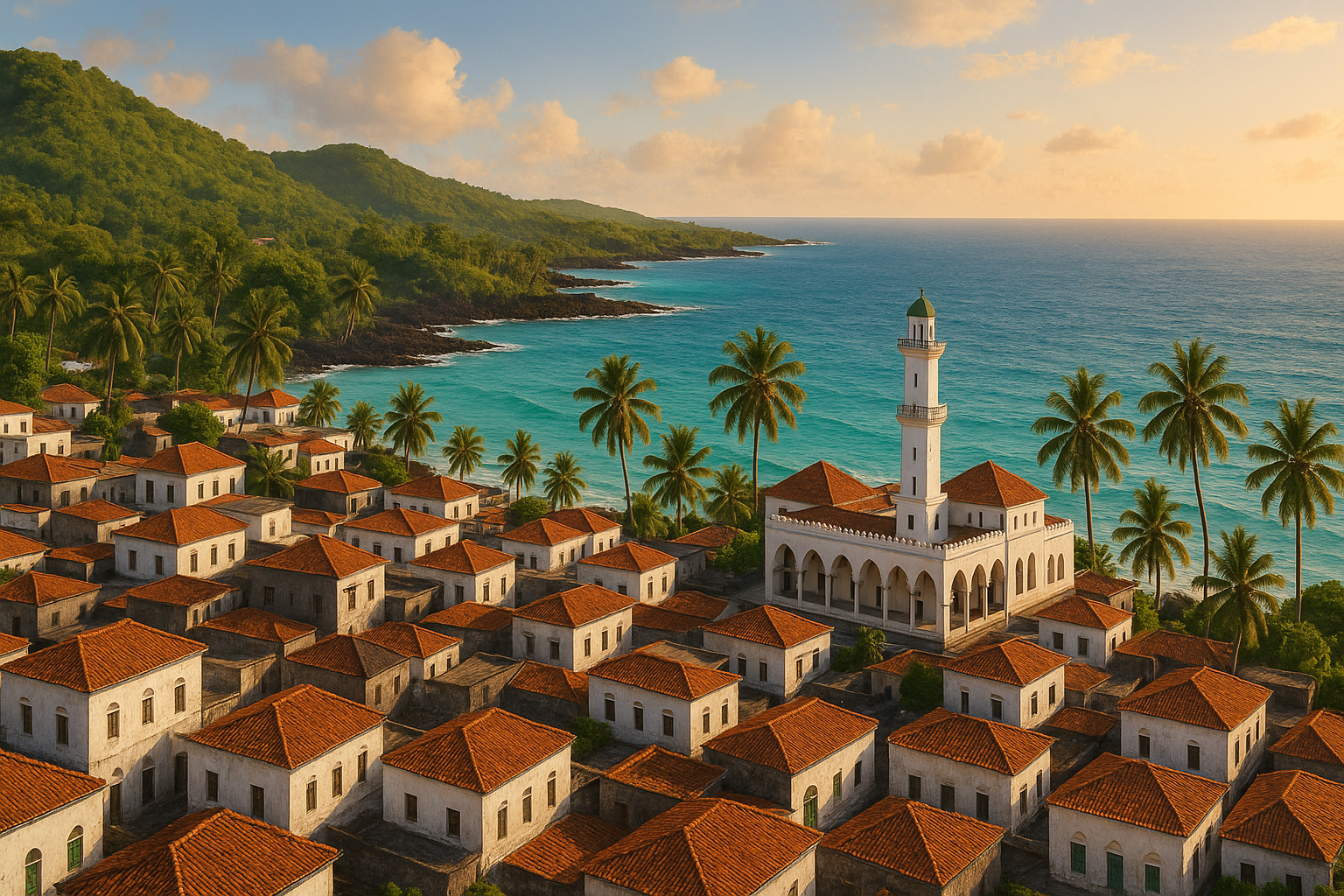 Vue panoramique de Foumbouni